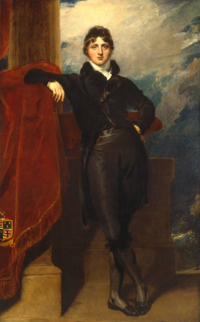 Lord Granville Leveson-Gower, poi 1° conte Granville da Thomas Lawrence